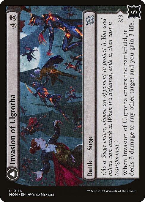 Invasion of Ulgrotha // Grandmother Ravi Sengir (front)
