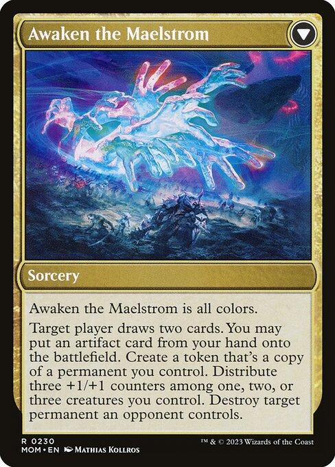 Invasion of Alara // Awaken the Maelstrom (back)