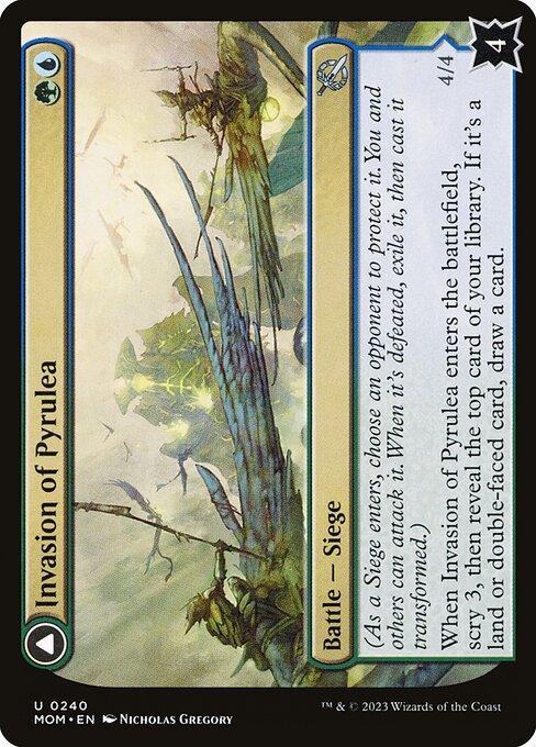 Invasion of Pyrulea // Gargantuan Slabhorn (front)
