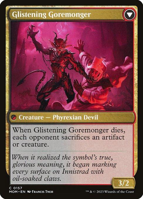 Pyretic Prankster // Glistening Goremonger (back)