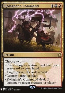 Kolaghan's Command