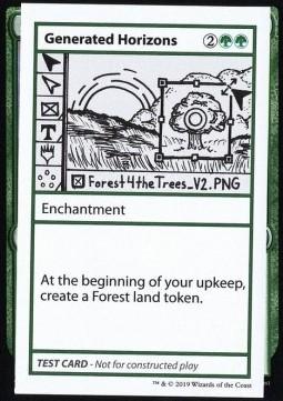 Generated Horizons (V.2)