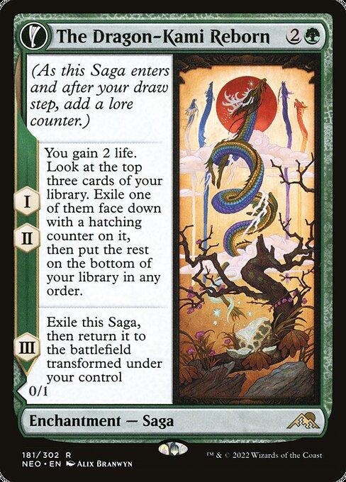 The Dragon-Kami Reborn // Dragon-Kami's Egg (front)