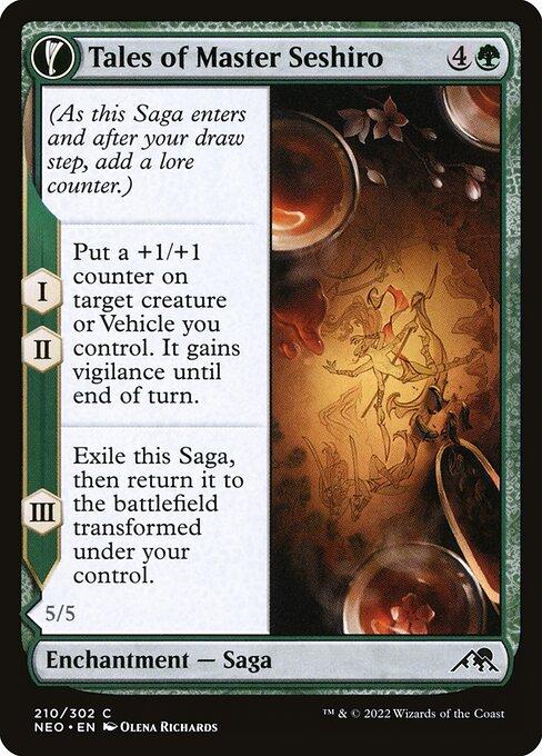 Tales of Master Seshiro // Seshiro's Living Legacy (front)