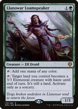Llanowar Loamspeaker (V.2)