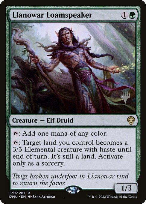Llanowar Loamspeaker (V.2)