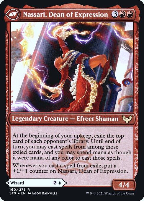 Uvilda, Dean of Perfection // Nassari, Dean of Expression (back)