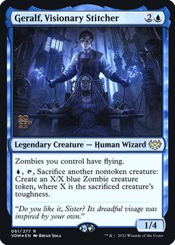 Geralf, Visionary Stitcher (V.1)