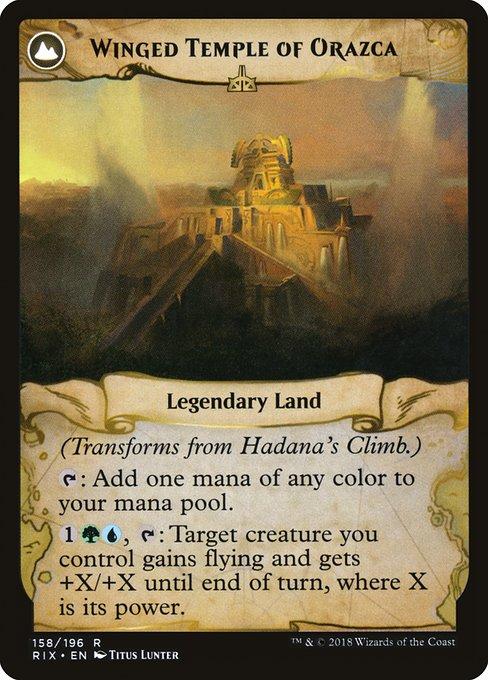 Hadana's Climb // Winged Temple of Orazca (back)