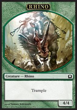 Rhino Token (Green 4/4)