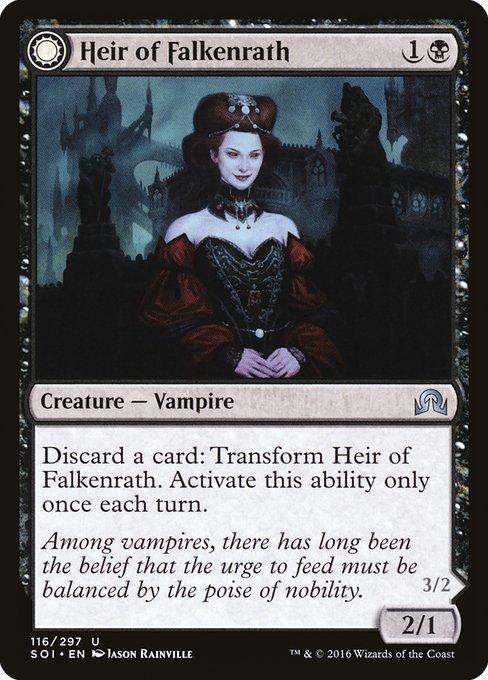 Heir of Falkenrath / Heir to the Night