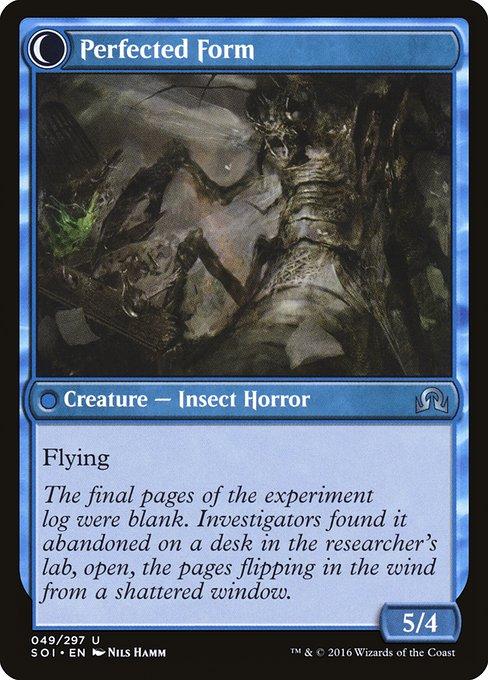 Aberrant Researcher / Perfected Form (back)