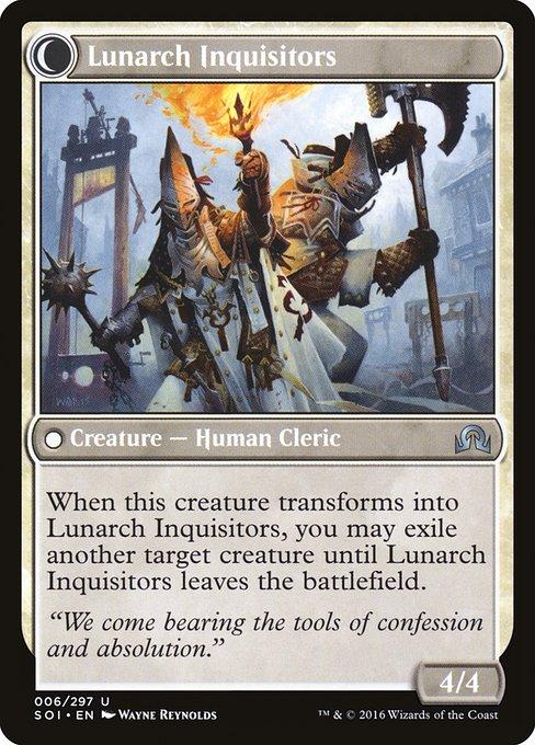Avacynian Missionaries / Lunarch Inquisitors (back)