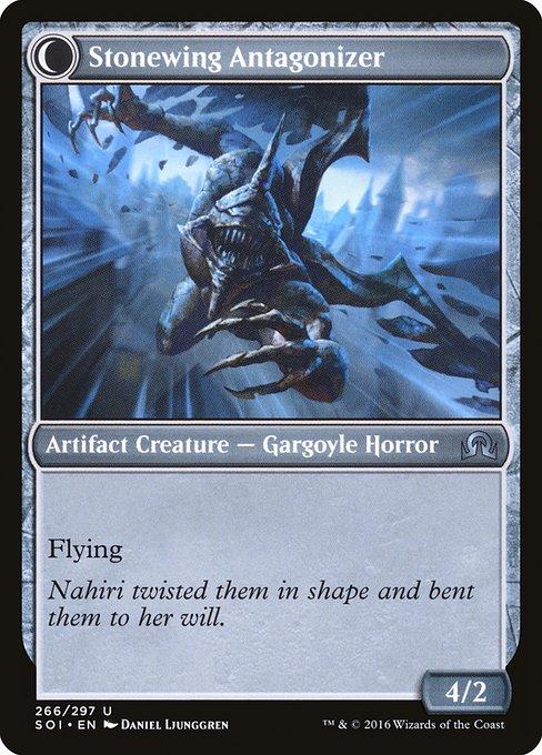 Thraben Gargoyle / Stonewing Antagonizer (back)