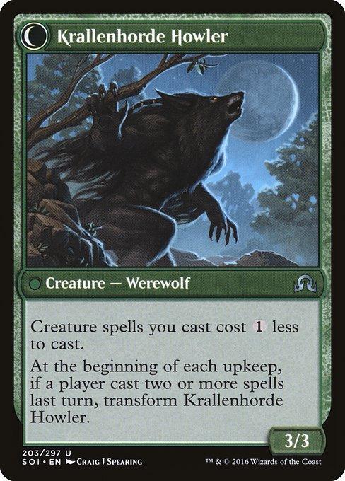 Duskwatch Recruiter / Krallenhorde Howler (back)