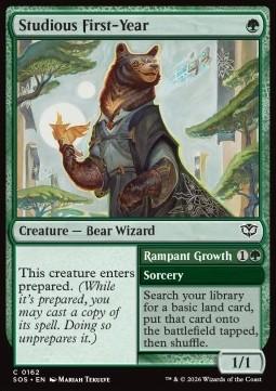 Studious First-Year // Rampant Growth