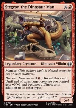 Stegron the Dinosaur Man