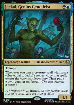Jackal, Genius Geneticist