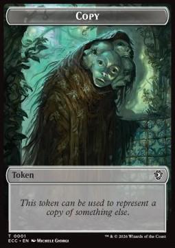 Copy Token // Elemental Token (W 4/4)