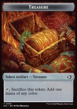 Treasure Token // Shapeshifter Token (C 1/1)