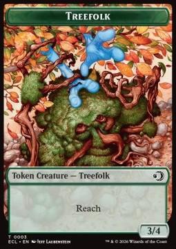 Treefolk Token (G 3/4) // Goblin Token (BR 1/1)