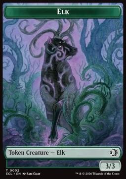 Elk Token (G 3/3) // Oko, Shadowmoor Scion Emblem