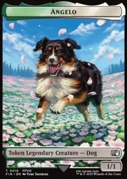 Angelo Token (GW 1/1) // Darkstar Token (WB 2/2)