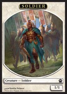 Soldier Token (White 1/1) (V.2)