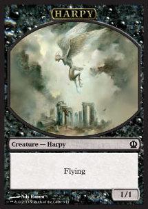 Harpy Token (Black 1/1)