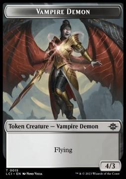Vampire Demon Token (WB 4/3) // Map Token