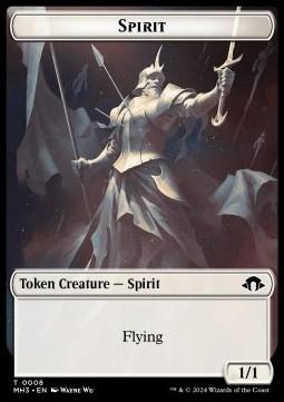 Spirit Token (W 1/1) // Phyrexian Germ Token (B 0/0)