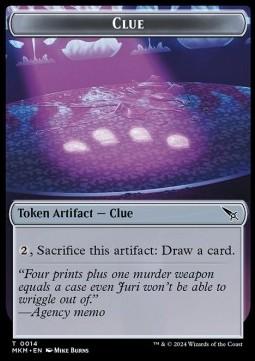 Clue Token // Art Card (V.1)