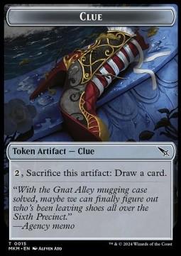 Clue Token // Art Card (V.2)