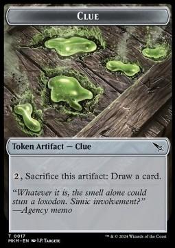 Clue Token // Art Card (V.4)