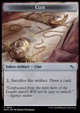 Clue Token // Art Card (V.5)