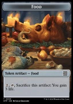 Food Token // Mercenary Token (R 1/1) (V.1)