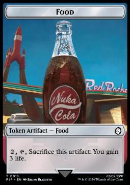 Food Token // Human Soldier Token (W 1/1) (V.2)
