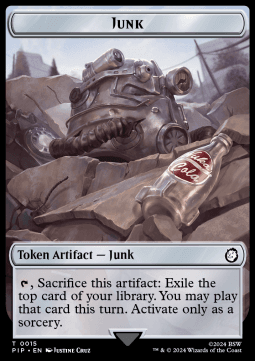 Junk Token // Zombie Mutant (B 2/2)
