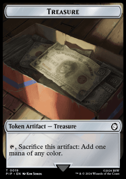 Treasure Token // Zombie Mutant (B 2/2) (V.2)