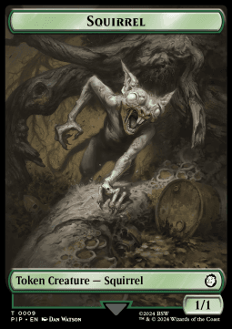 Squirrel Token (G 1/1) // Radiation