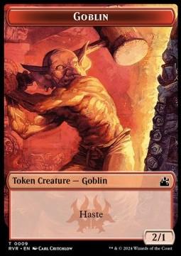 Goblin Token (R 2/1) // Bird Token (W 1/1)