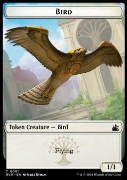 Bird Token (W 1/1) // Beast Token (RG 4/4)
