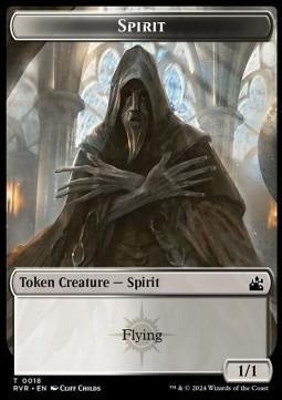 Spirit Token (WB 1/1) // Domri Rade Emblem
