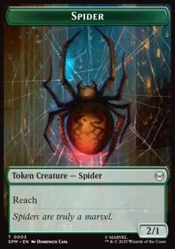Spider Token (G 2/1) // Treasure Token