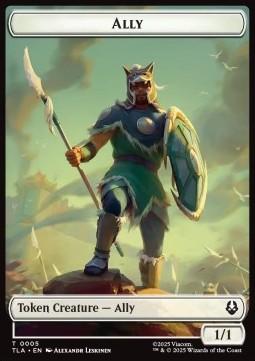 Ally Token (W 1/1) // Clue Token (V.2)