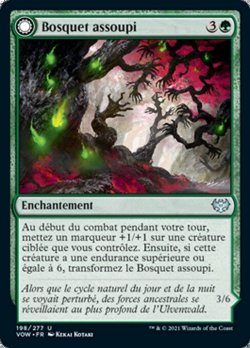 Dormant Grove // Gnarled Grovestrider (front)