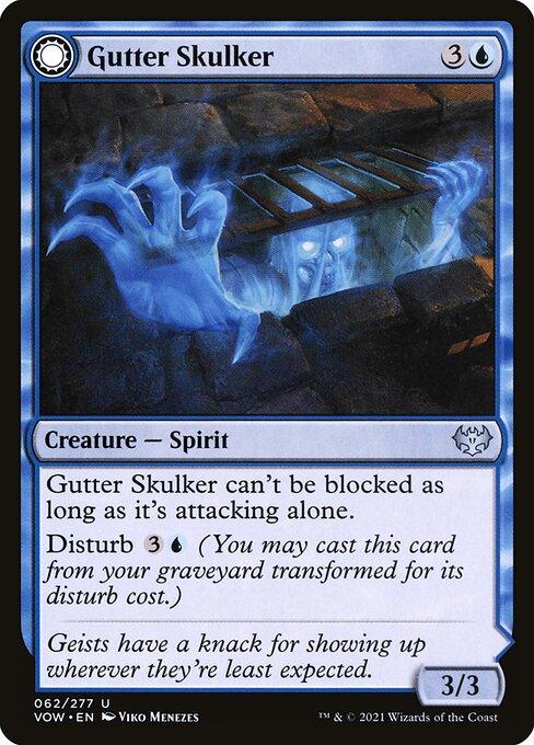 Gutter Skulker // Gutter Shortcut (front)