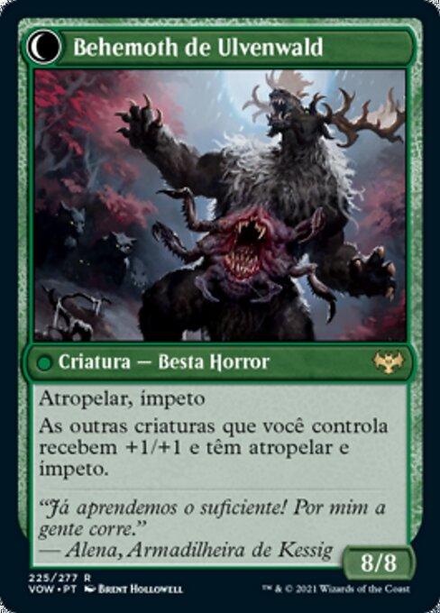 Ulvenwald Oddity // Ulvenwald Behemoth (back)
