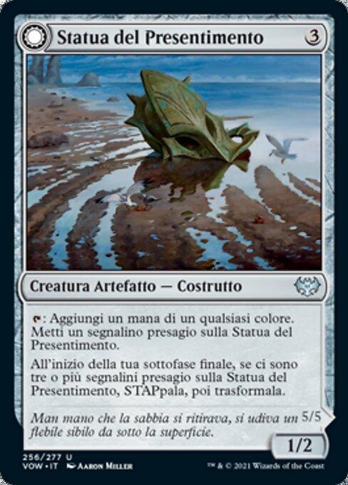 Foreboding Statue // Forsaken Thresher (front)