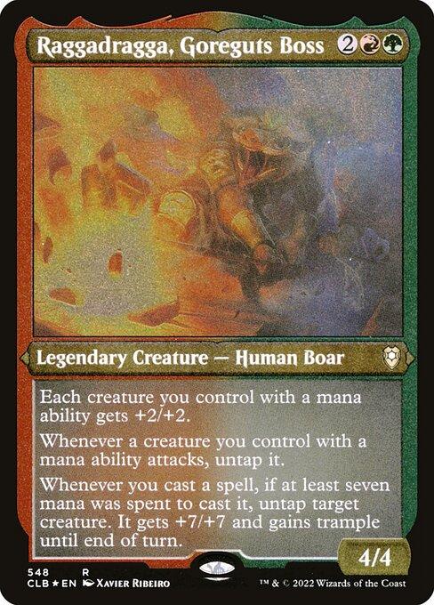 Raggadragga, Goreguts Boss (V.1)